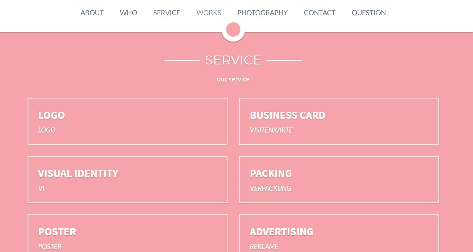 圖片取自Strikingly用戶網站 圖片取自Strikingly用戶網站